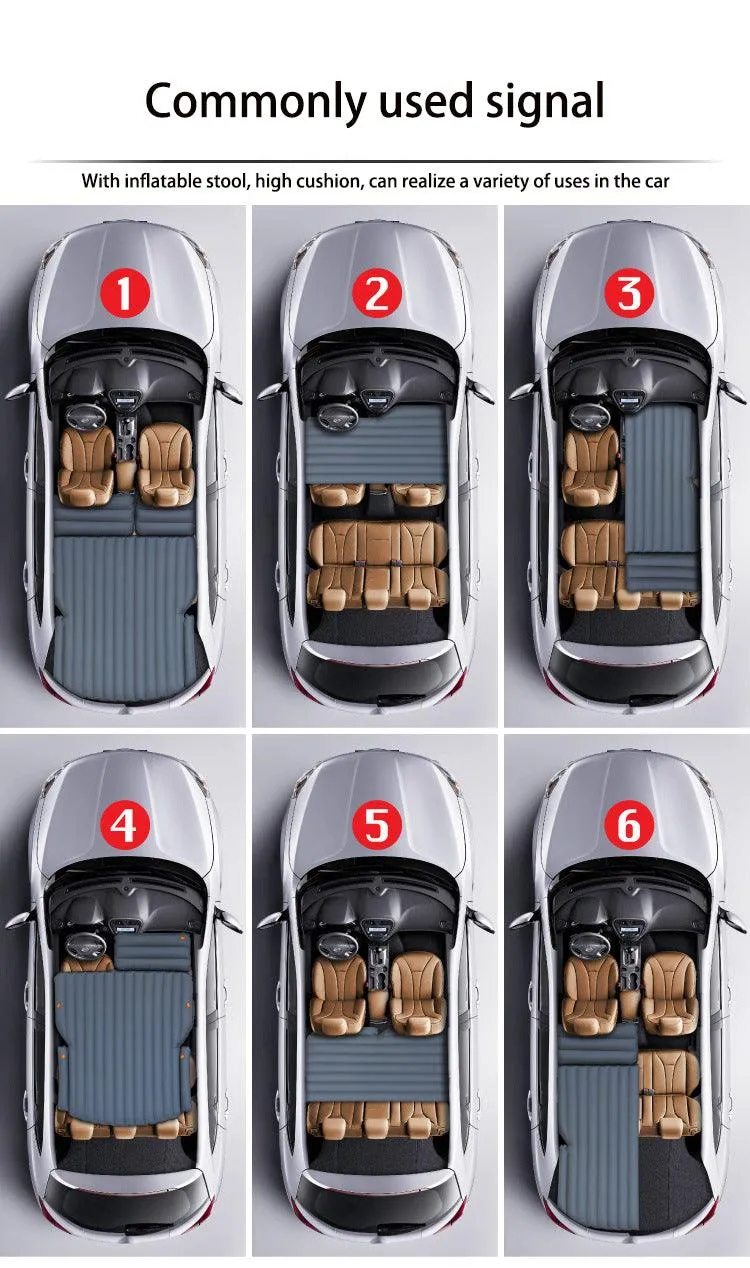 Car Inflatable Bed For Hatchback Car Accessories