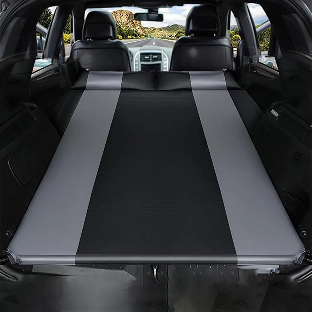 Car Inflatable Mattress for Ford Maverick 2022 2023 2024 Self Inflating Sleeping Pad Thickened Air Bed Cushion Camping Travel Mattress Multifunctional,Black