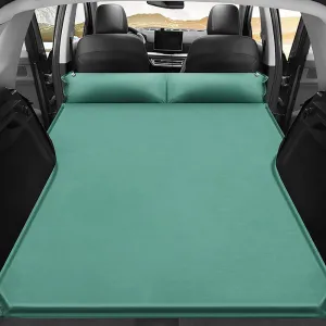 Car Inflatable Mattress for Tahoe GMC Yukon 2015 2016 2017 2018 2019 2020 Portable Air Sleeping Bed with Pillow Camping Travel Cot Inflatable Trunk Sleeping Pad,Green