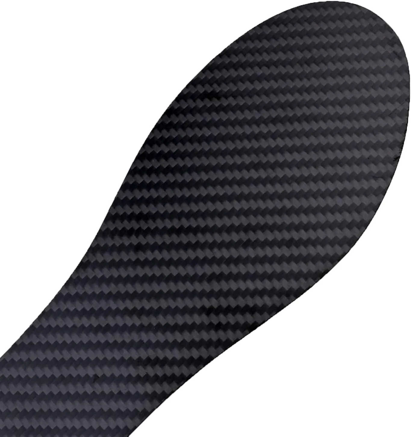 Carbon Fiber Insole 1 Pair Carbon Fiber Foot Plate for Hallux Rigidus, Limitus, Turf Toe, Arthritis, Fractures,Rigid Sole Shoe Insert for Sports, Hiking, Trekking（Black,Men13-13.5