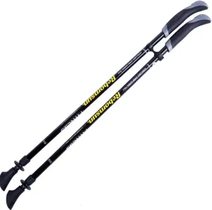 Carbon Fiber Trekking Poles 2 pcs - Adjustable, Ultralight, Shock-Absorbent Portable Walking & Running Sticks Hiking Pole with Comfortable Strap for Men Women
