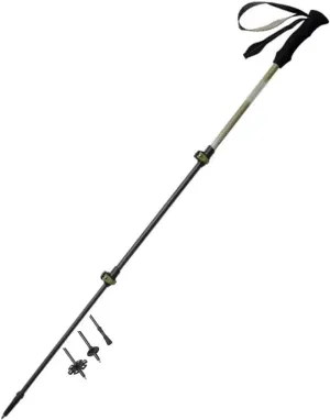 Carbon Fiber Ultralight Trekking Poles, Anti-Shock Mountaining Trail Poles, Tri-fold Design, Balance Support for Seniors, Women, and Men
