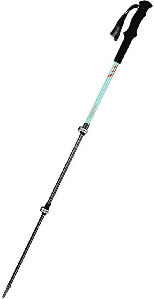 Carbon Fiber Walking Sticks, Three-Section Retractable Trekking Pole, with Aluminum Alloy Lock, Accessories Bag, Unisex (3 Colors Available)