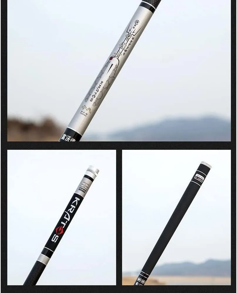 Carbon Fishing Rod Telescopic Super Hard Ultralight Hand Pole 28 Tone 3.6m 3.9m 4.5m 5.7m 6.3m 7.2m Rivers Lakes Reservoirs Streams