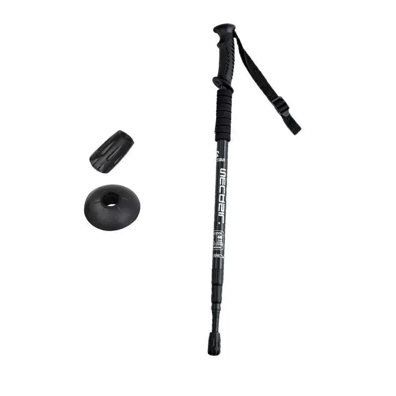 Carbon tungsten tip trekking poles