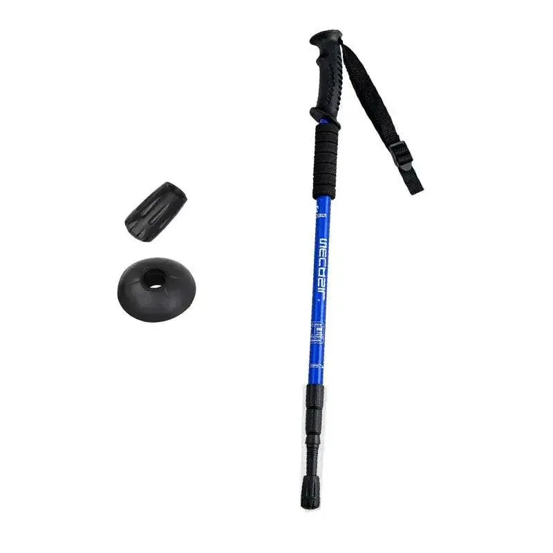 Carbon tungsten tip trekking poles