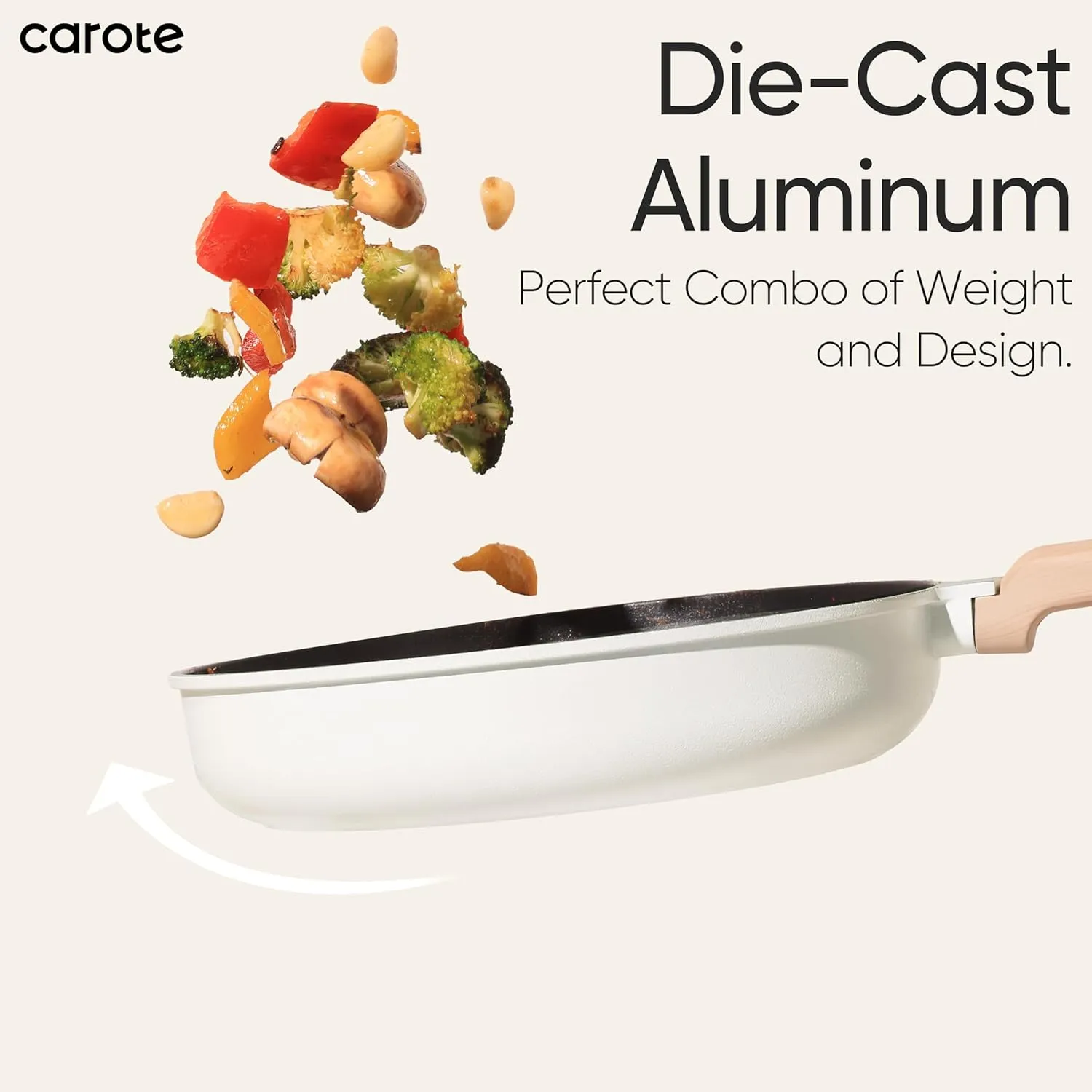 CAROTE 11pcs Pots and Pans Set Non Stick, Premium Cooking Sets, Kitchen Cookwares, Induction Cookware Set, Pot and Pan, Cooking Set