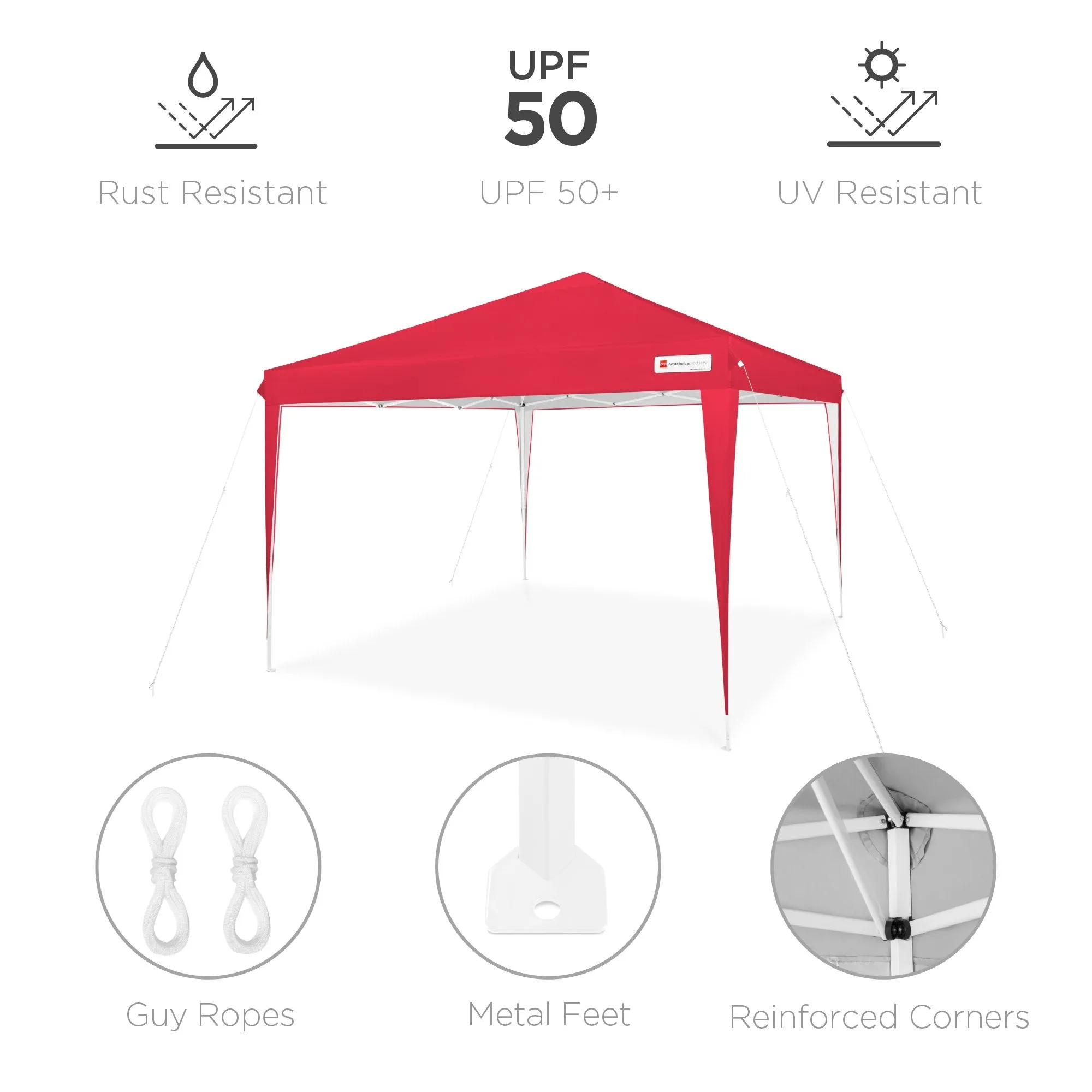 Case, Tent Canopy 10x10ft Carrying Portable Outdoor Cutting-edge features Up Pop Bundle discount w/