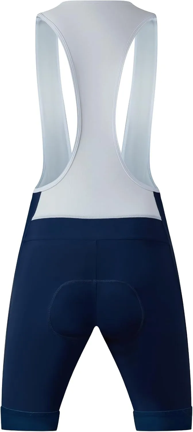 CEROTIPOLAR Men's Bathroom Access Cycling Bibs Shorts Padded，Gravel Bike Biking bib Shorts Bicycle Shorts UPF50 