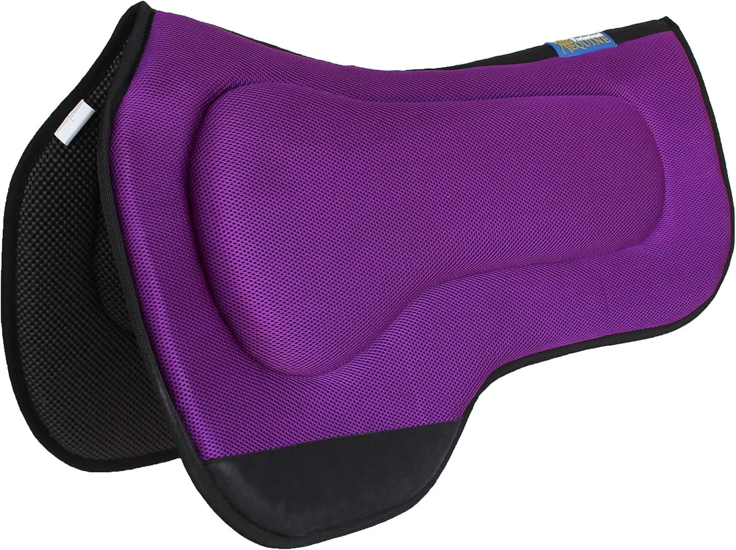 CHALLENGER 27"x18" Western Round Skirt Barrel Neoprene Saddle Pad Purple 39199PR
