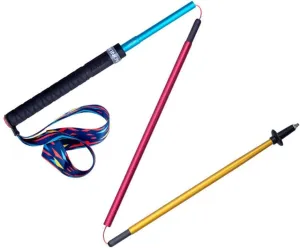 Collapsible Quick Lock Trekking Pole Hiking Pole Trail Running Walking Stick Carbon Fiber (D 120cm)