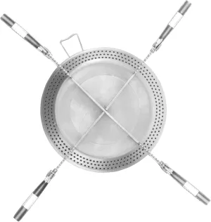 Compact Camping Stove Stainless Steel Gas Burner Outdoor Picnic Stove Easy to Carry Multi-functional Camping Cooker Random Style