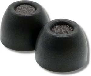 Comply TW-200-A | Memory Foam Replacement Earbud Tips for Anker Soundcore, JBL, Skullcandy, EarFun & More | Ultimate Comfort, Secure Fit, Superior Noise Isolation | Black, Large (3 Pairs)