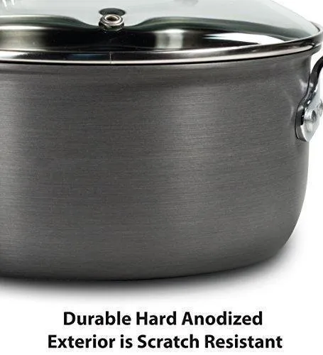 Cookware Anodized Pans Black Hard Nonstick Thermo-Spot Diverse options Set, Set, Piece, Wholesale pricing Indicator,  and Heat 17 Pots T-fal