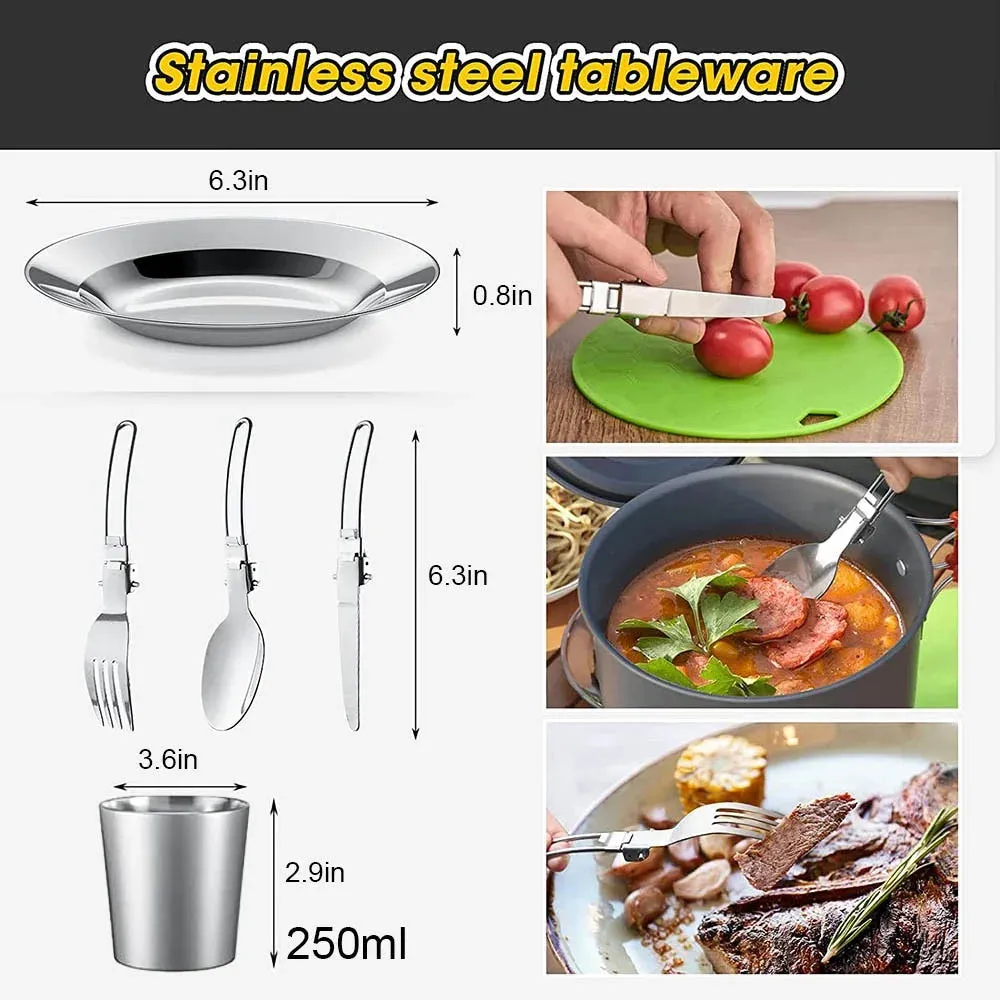 Cookware Set Super deal Camping Ultralight Hurry, ends soon