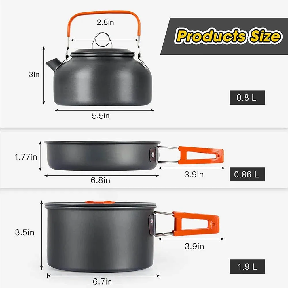 Cookware Set Super deal Camping Ultralight Hurry, ends soon