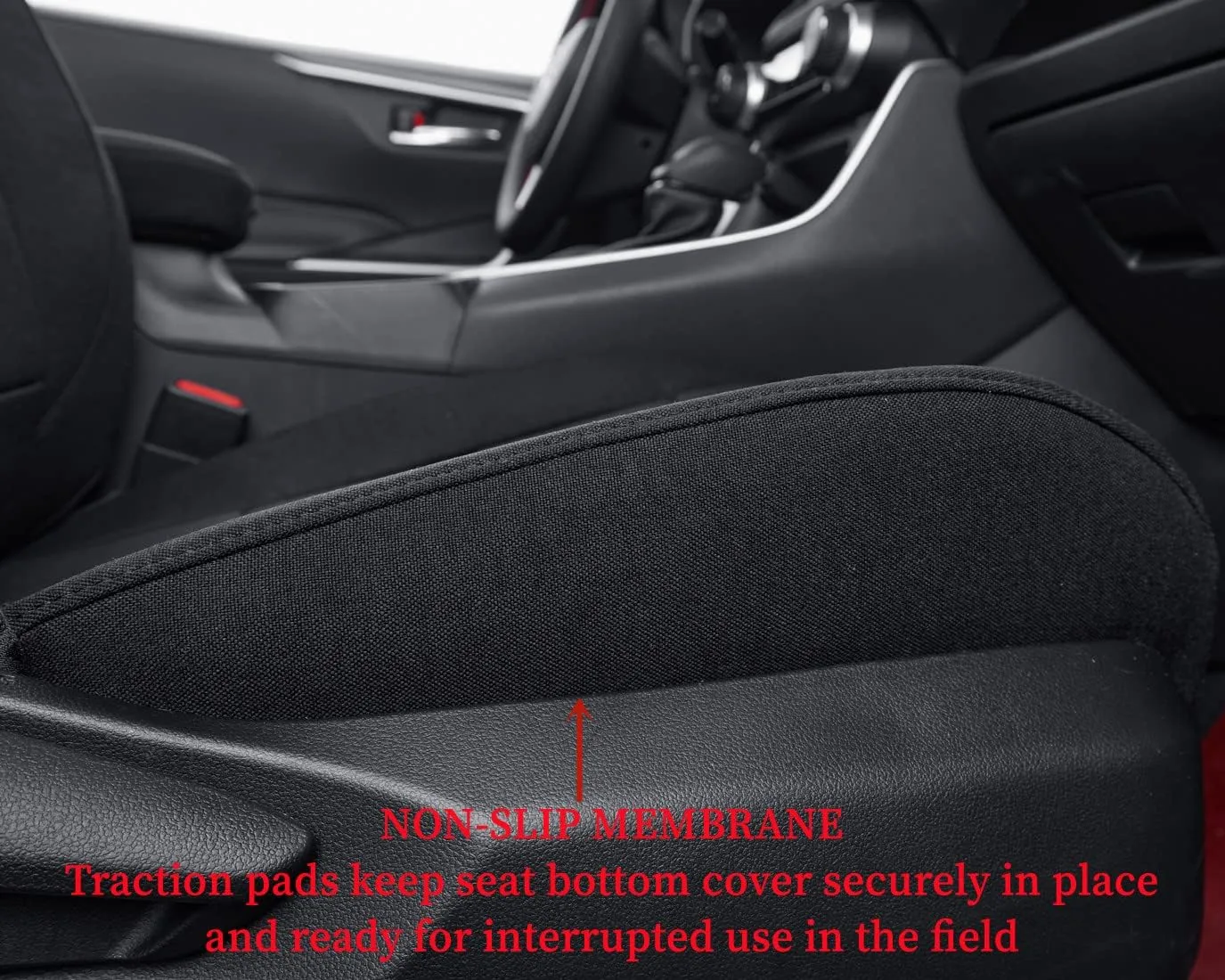 coverdream Corolla Cross Seat Covers Custom Fit for 2022-2024 2025 Toyota Corolla Cross L,LE,XLE (Non-Hybrid),Full Coverage,Airbag Compatible Polyester Car Seat Protector (Full Set,Black)