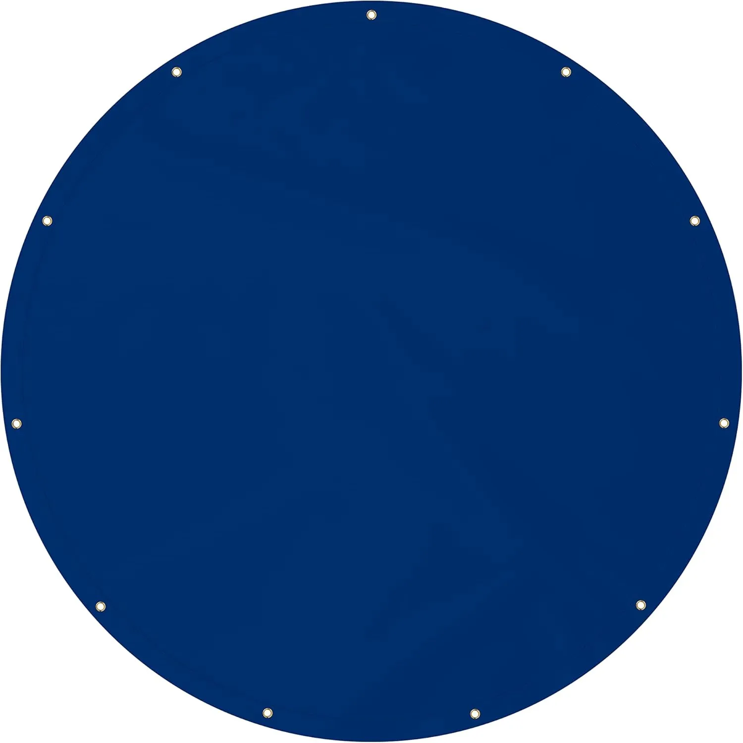 Covers & All Tarp Waterproof, 18 Oz PVC Polyester Hot Tub Cover with Grommets, Tear & UV Resistant, Multipurpose Use – Patio, Garden Equipment, Sports Fields, Pet House, Tent (10ft Dia, Blue)
