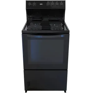 Defy 60cm 4 Plate Electric Stove - Black DSS694