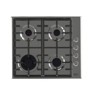 Defy Slimline Gas Hob Side Control (Stainless Steel) - DHG602