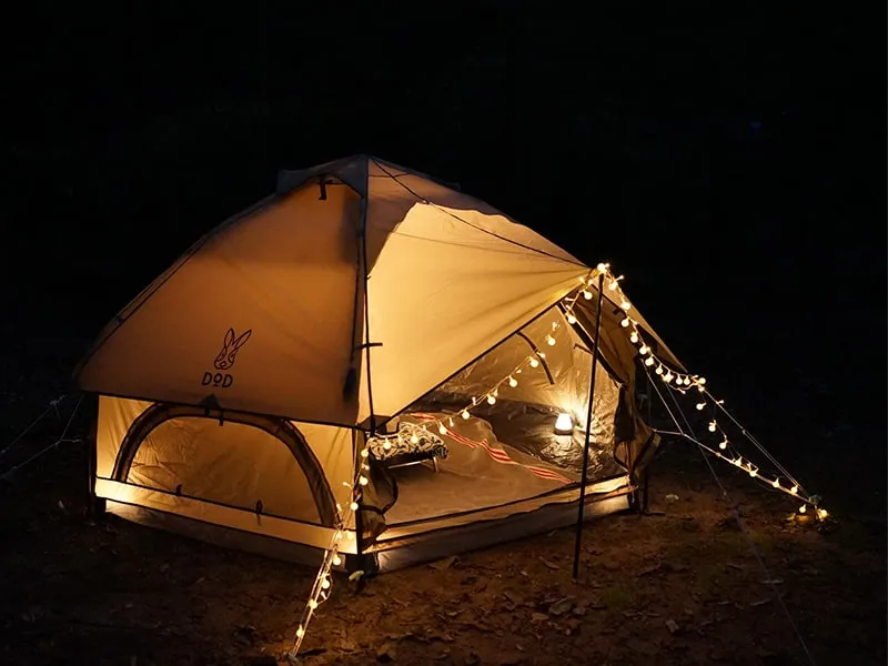 DoD Kinoko 4 person Tent - Khaki