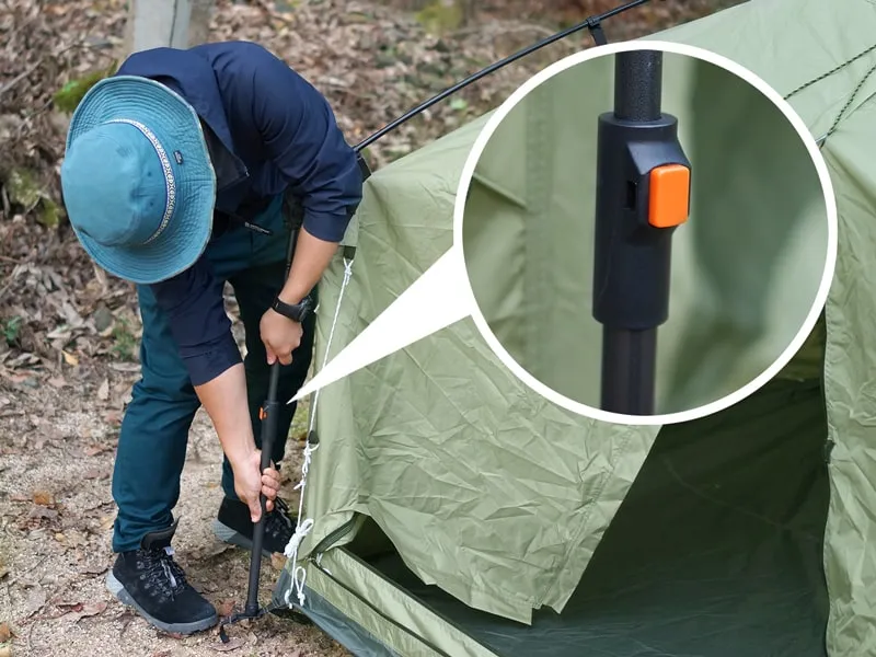 DoD Kinoko 4 person Tent - Khaki