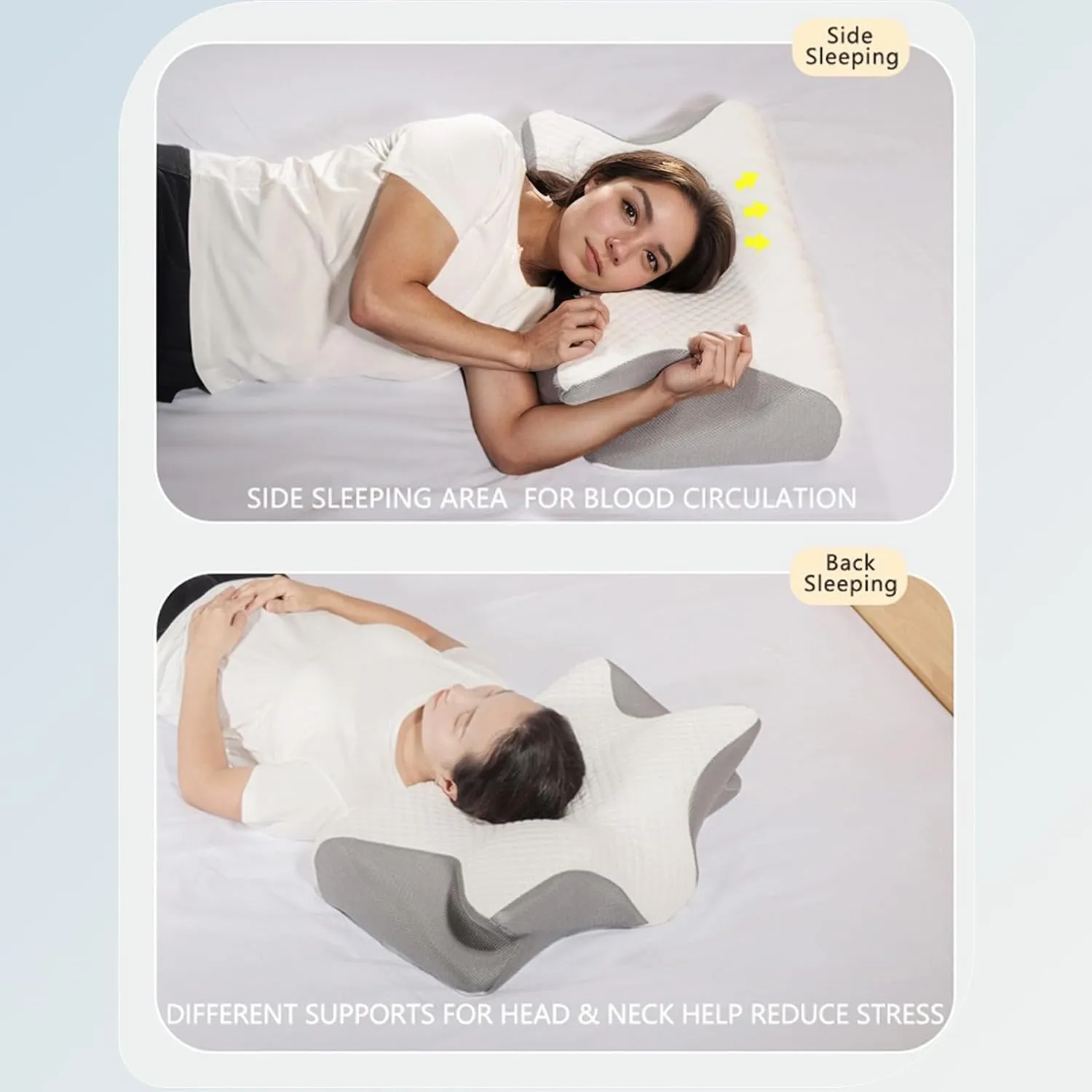 Dreamers Relief Pillow, Orthinex Cervical Neck Pillow, Contour Memory Relief Pillow, Memory Foam Neck Pillows, Premium Ergonomic