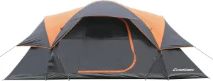 EchoSmile 8-Person Camping Tent – Waterproof Windproof Tent with Rainfly Easy Set up