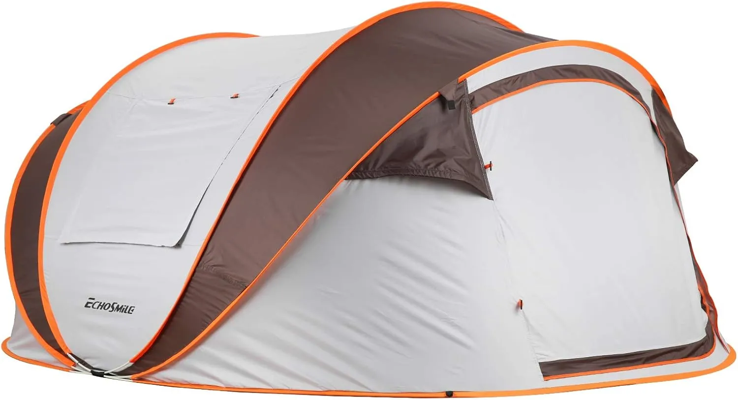 EchoSmile Camping Instant Pop Up Tent, 2/4/6/8/10 Person, Water Resistant Dome, Easy Setup for Camping Hiking and Outdoor, Portable with Carry Bag, 3 Season