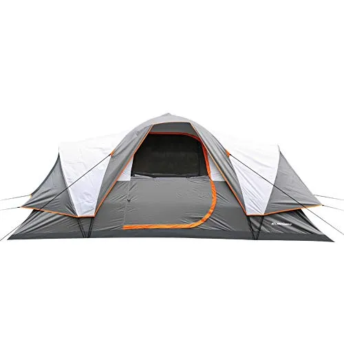 EchoSmile Camping Instant Tent, 8 Person Camping Tent, Waterproof Dome Tent with Rainfly, Portable Tent with Carry Bag for 3 Seasons, Easy Setup for Camping, Hiking and Outdoors