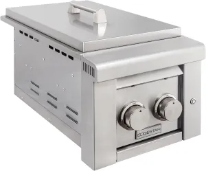 EdgeStar ESB2NG 26000 BTU 13 Inch Wide Natural Gas Side Burner with LED Lighting