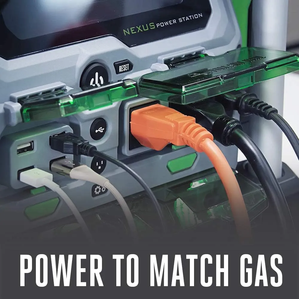 EGO Power  PST3042 Nexus Portable Power Station for Indoor and Outdoor Use Two 7.5Ah Battery Included, Black