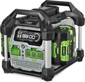 EGO Power  PST3042 Nexus Portable Power Station for Indoor and Outdoor Use Two 7.5Ah Battery Included, Black