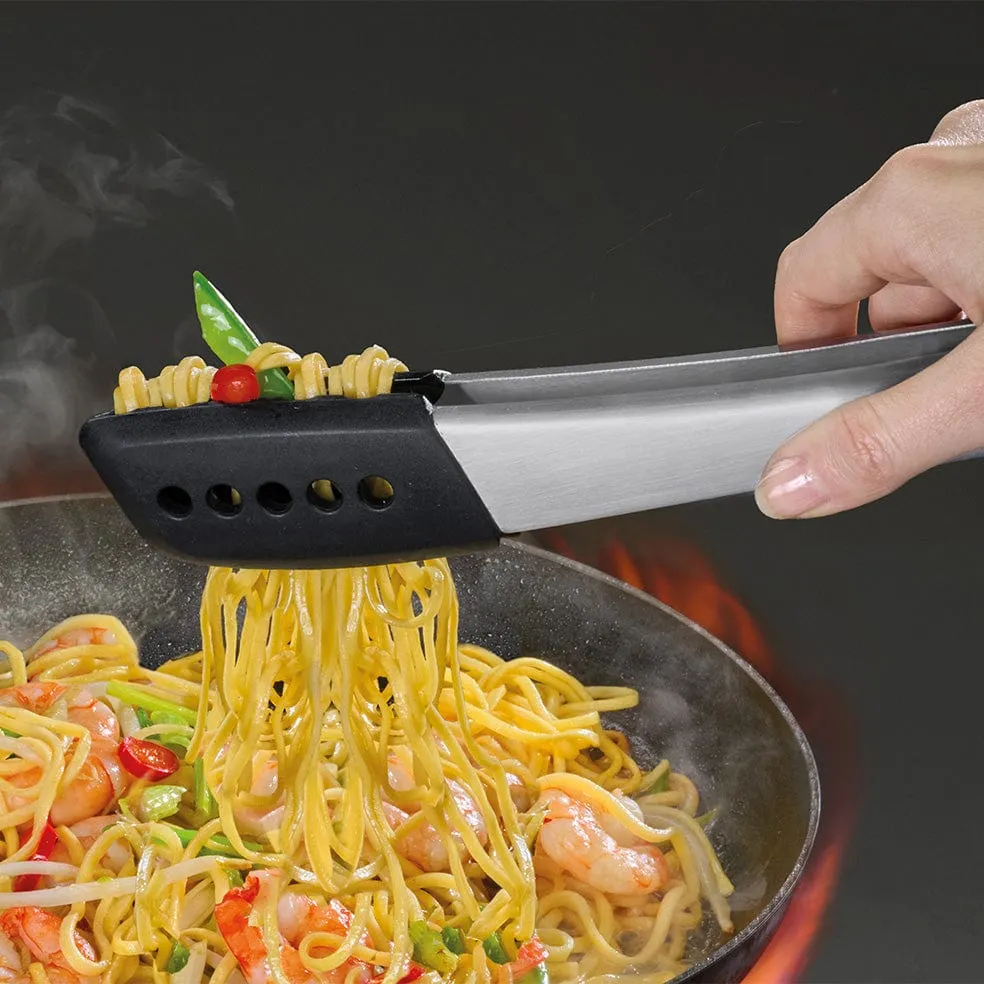 Elevate™ Fusion 3-Piece Stainless-steel Utensil Set with Compact Stand