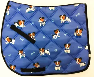 Embroidered Puppy All Purpose Saddle Pad