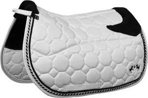 Equine Couture Luxe Saddle Pad with White Sherpa Fleece Lining