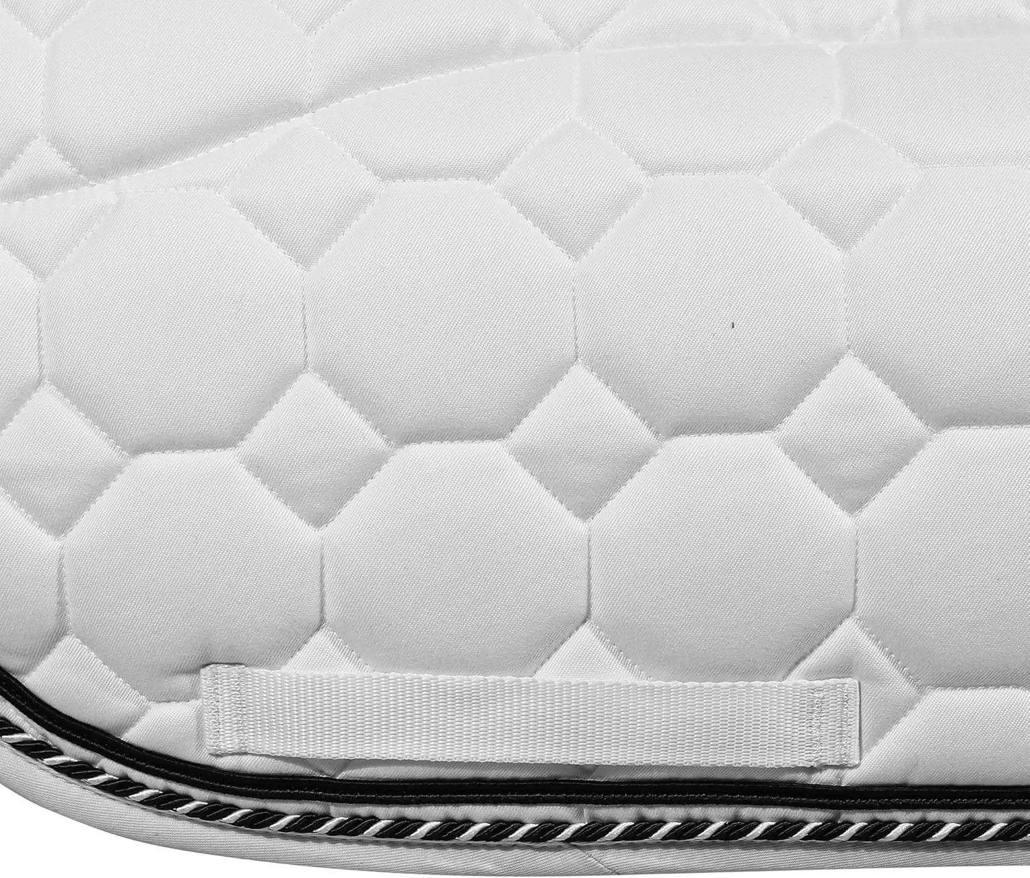 Equine Couture Luxe Saddle Pad with White Sherpa Fleece Lining