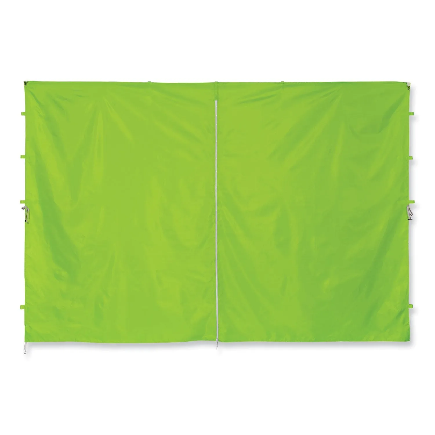 ergodyne® Shax 6096 Pop-Up Tent Sidewall with Zipper, Single Skin, 10 ft x 10 ft, Polyester, Lime