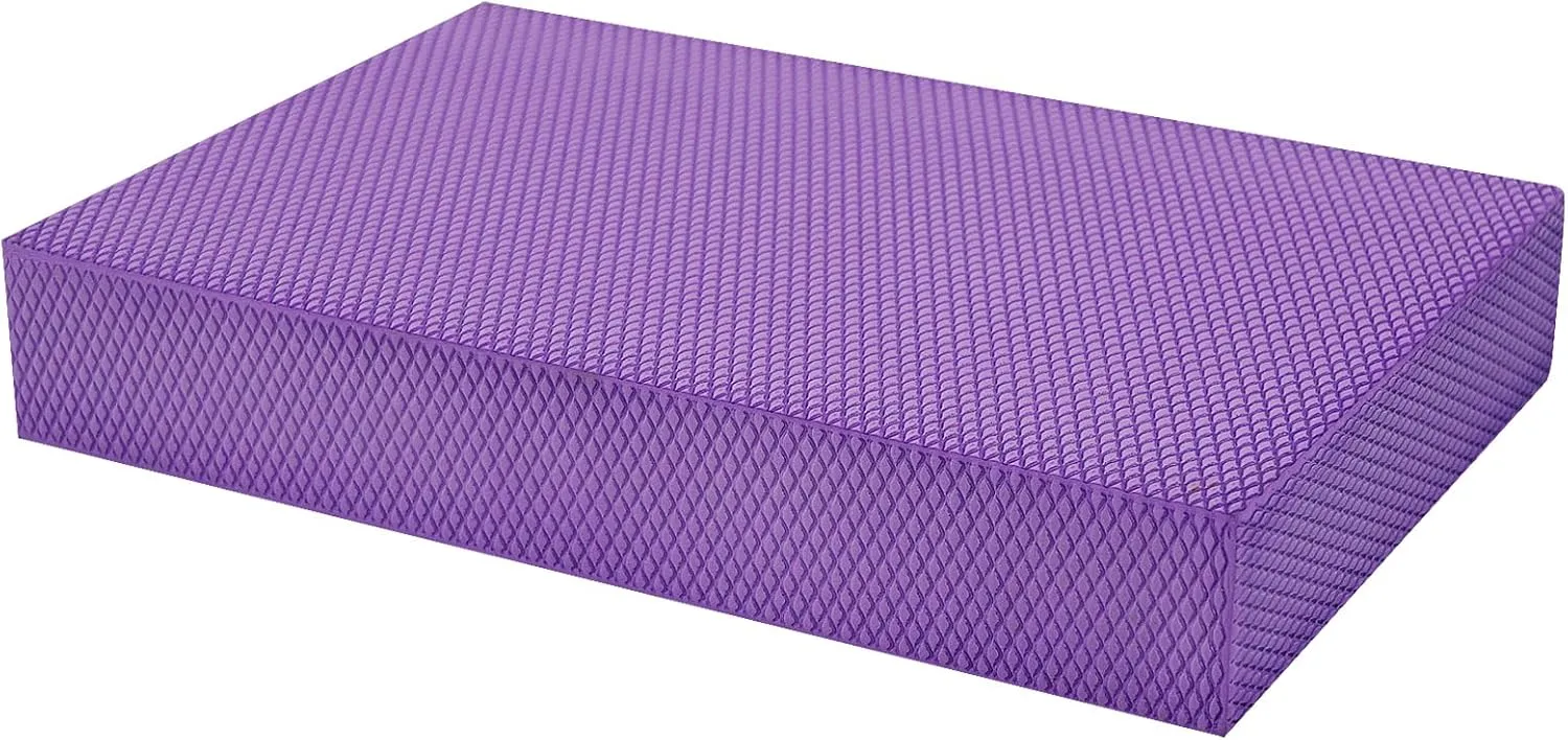 Exercise Balance Pad，Balance Foam Mat for Physical Therapy Equipment & Strength Stability Training, Slip Resistant Foam Mat for Yoga, Pilates, Meditation