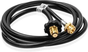 F273704 10-Ft Propane Hose Adapter Compatible With Mr.Heater/Big Buddy Heater Propane Assembly, for Mr Buddy Heater Hose To Propane Tank MH9B MH18B Series & More Indoor/Outdoor Heater