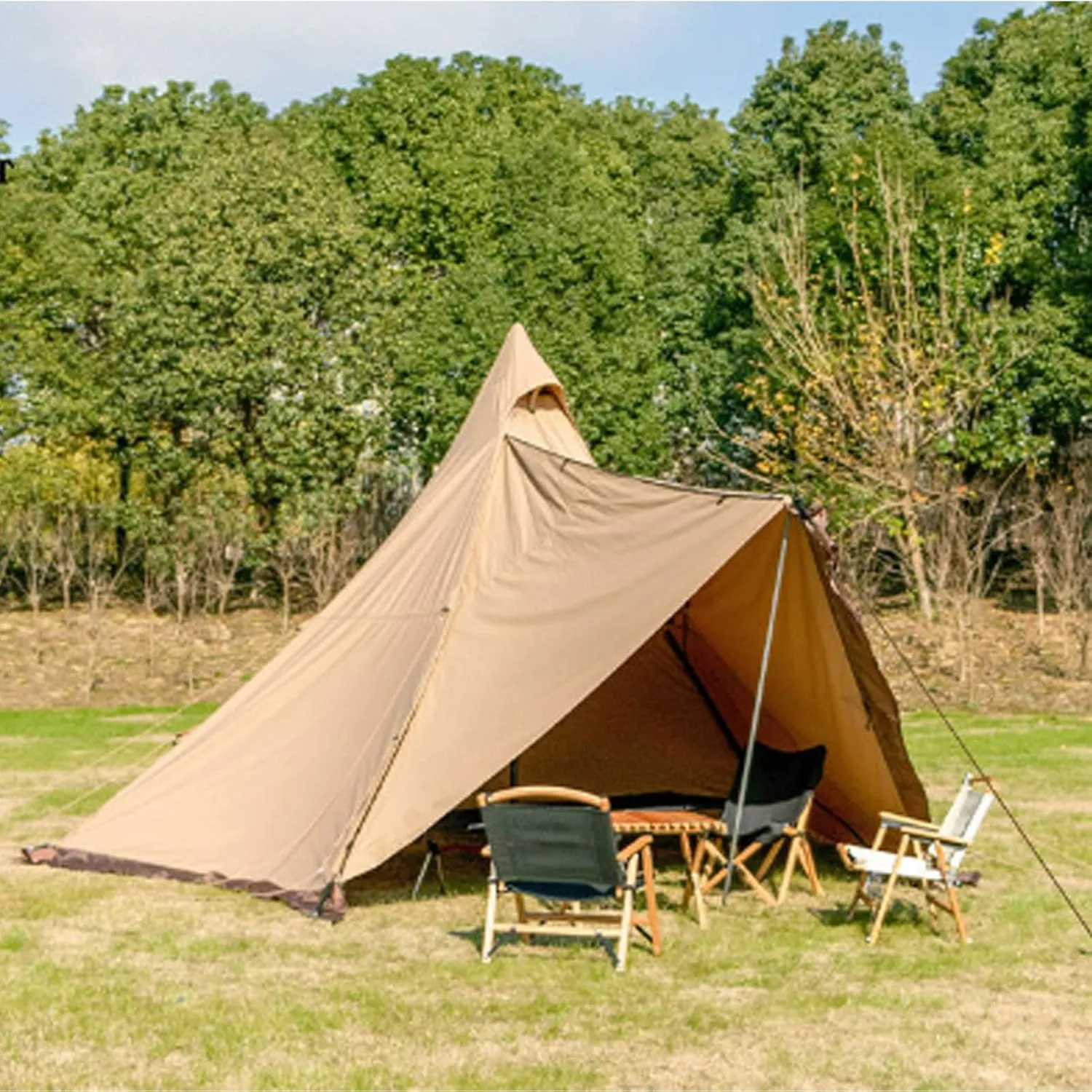 Family Camping Tent Waterproof Windproof Instant Cabin Tent for Family Camping, Traveling, Hiking, Picnicing - Easy Set Up