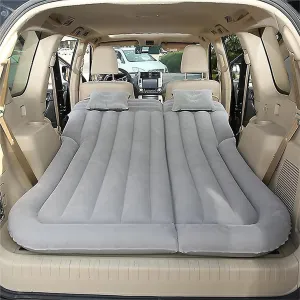 Fangool SUV Air Mattress,Inflatable SUV Air Mattress, Folding Self Inflating Sleeping Pad Back Seat Air Mattresses(Grey)