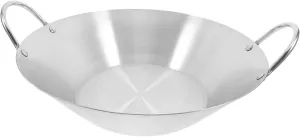 FAVOMOTO Capacity Dry Cooking Pot with Double Handles Nonstick Design for Induction Outdoor Camping and Family Gatherings
