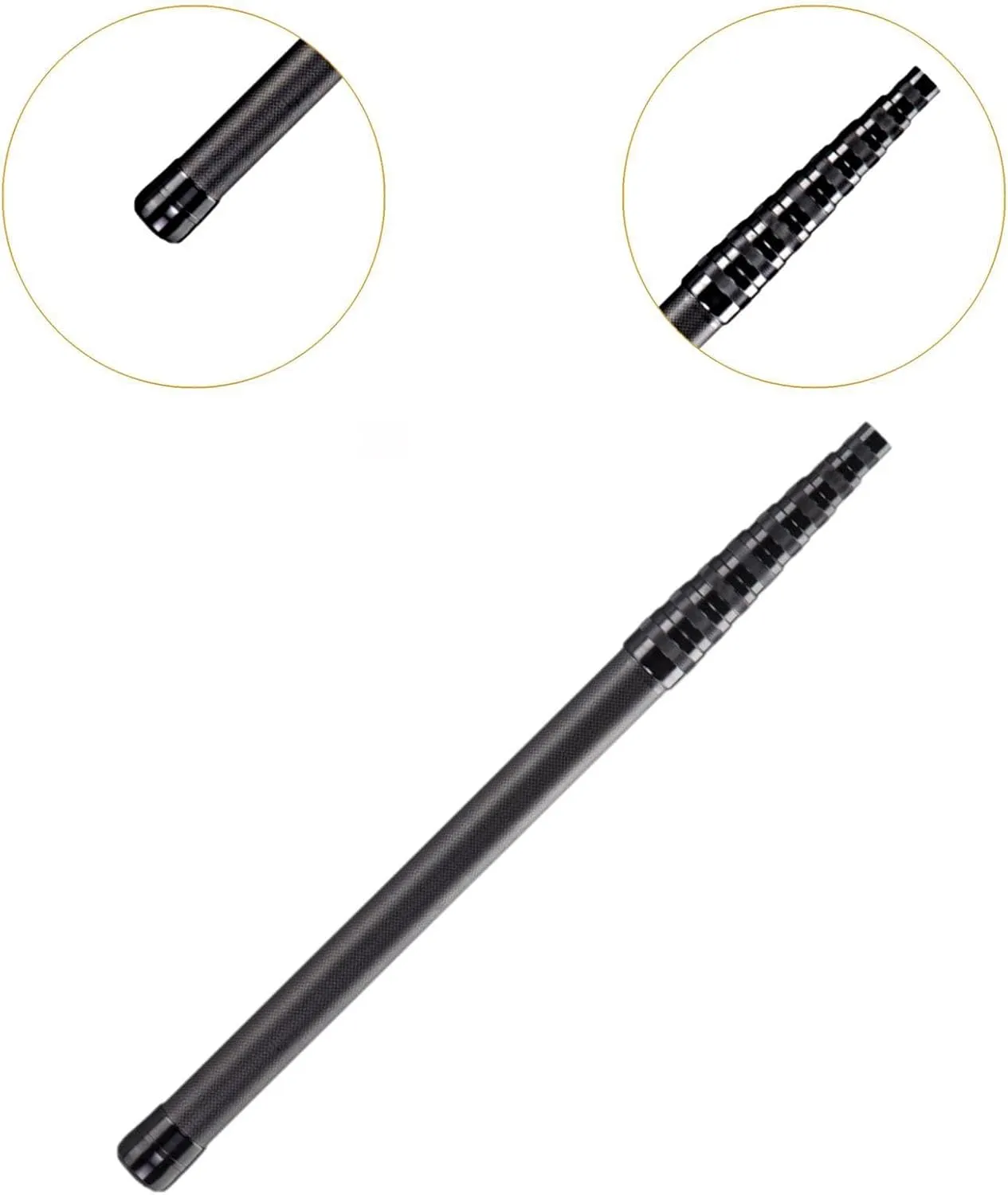 Fishing Net Pole Telescoping Rod Nonslip Handle High Carbon Portable Long Handle Accessories for Lake Enthusiasts Saltwater