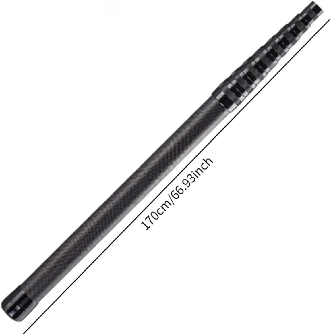 Fishing Net Pole Telescoping Rod Nonslip Handle High Carbon Portable Long Handle Accessories for Lake Enthusiasts Saltwater