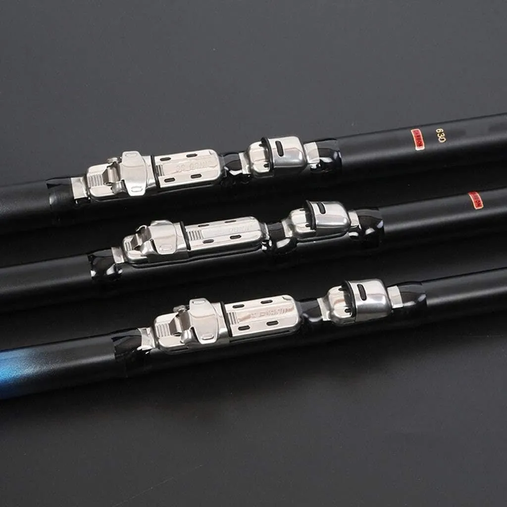 Fishing Rod kit Carbon Fiber Telescopic Fishing Pole and Reel Combo Tackle Hooks Reel Carrier Bag for Adults Travel Saltwater Freshwater