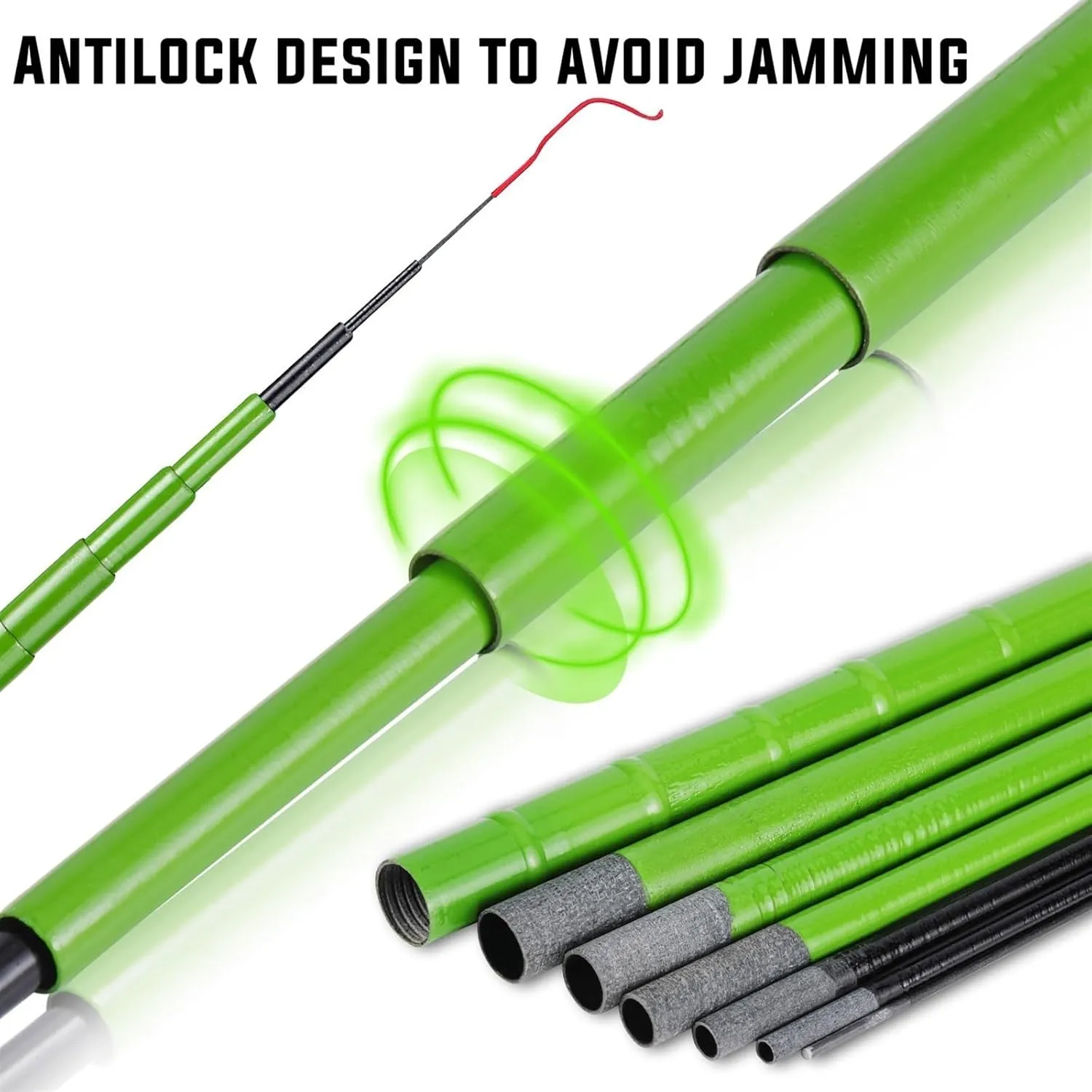 Fishing Rod Kit Carp Fishing Rod Hard Carbon Fiber Portable Ultra Light Telescopic Pole Max Drag 5Kg Fishing Tools Fishing Pole
