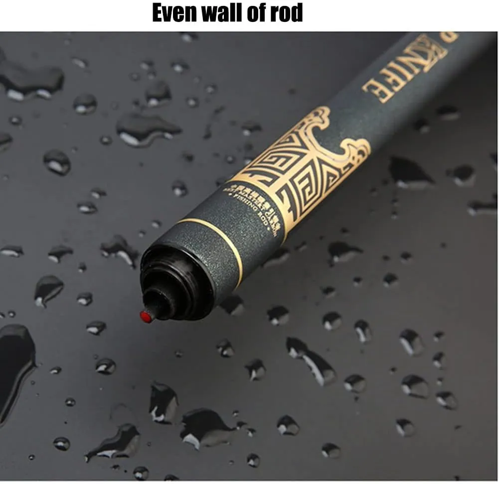 Fishing Rod Telescopic Carbon Fiber Super Hard Ultralight Hand Pole 3.6m 3.9m 4.5m 4.8m 5.4m 5.7m 6.3m 7.2m 8.1m Rivers Lakes Reservoirs Streams