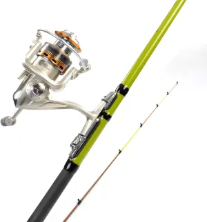 Fishing Rod Telescopic Fishing Rod and Metal Reel Combo Set Fishing Pole for Travel Saltwater Freshwater Boat Fishing Beginners Fishing Pole