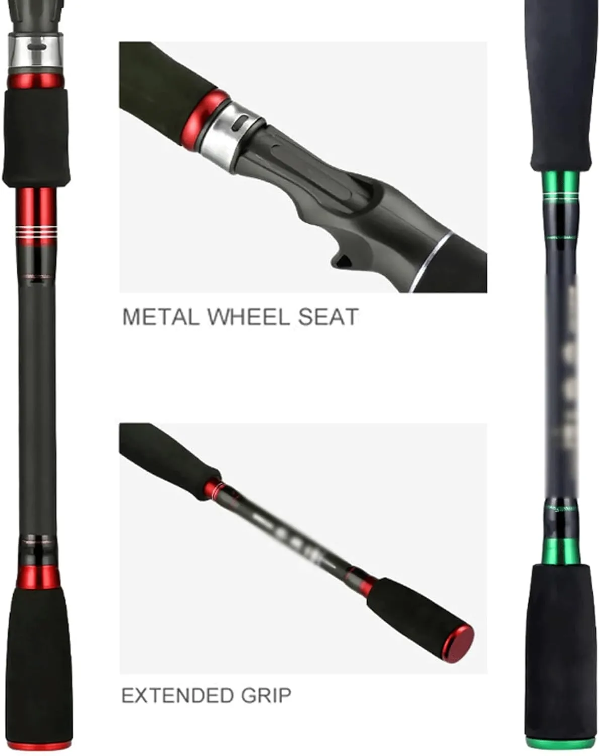 Fishing Rods Carbon Fiber Spinning Rod 1.8M 2.1M Telescopic Fishing Rod Super Hard Rod Stick Casting Fishing Pole Fishing Accessories